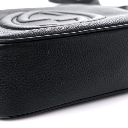 Gucci Pebbled Calfskin Small Soho Disco Bag Black 15 of 17
