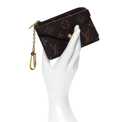 Louis Vuitton Monogram Recto Verso Card Holder Black 2 of 7