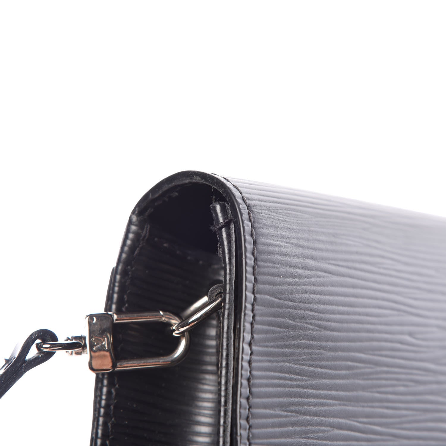 Louis Vuitton Epi Sevigne Clutch Black 8 of 12