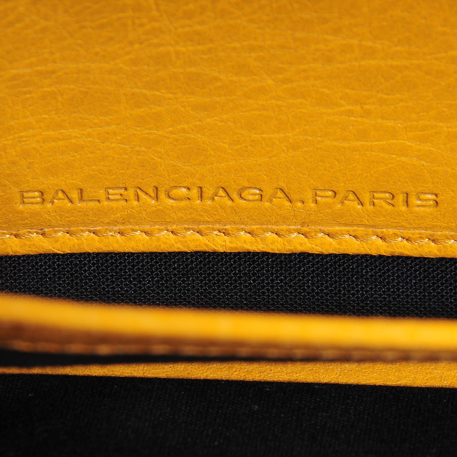 Balenciaga Agneau Classic Hardware Continental Zip Around Wallet Mangue 9 of 11