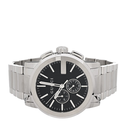 Gucci Stainless Steel 44mm G-Chrono Quartz Watch Black 2 of 5