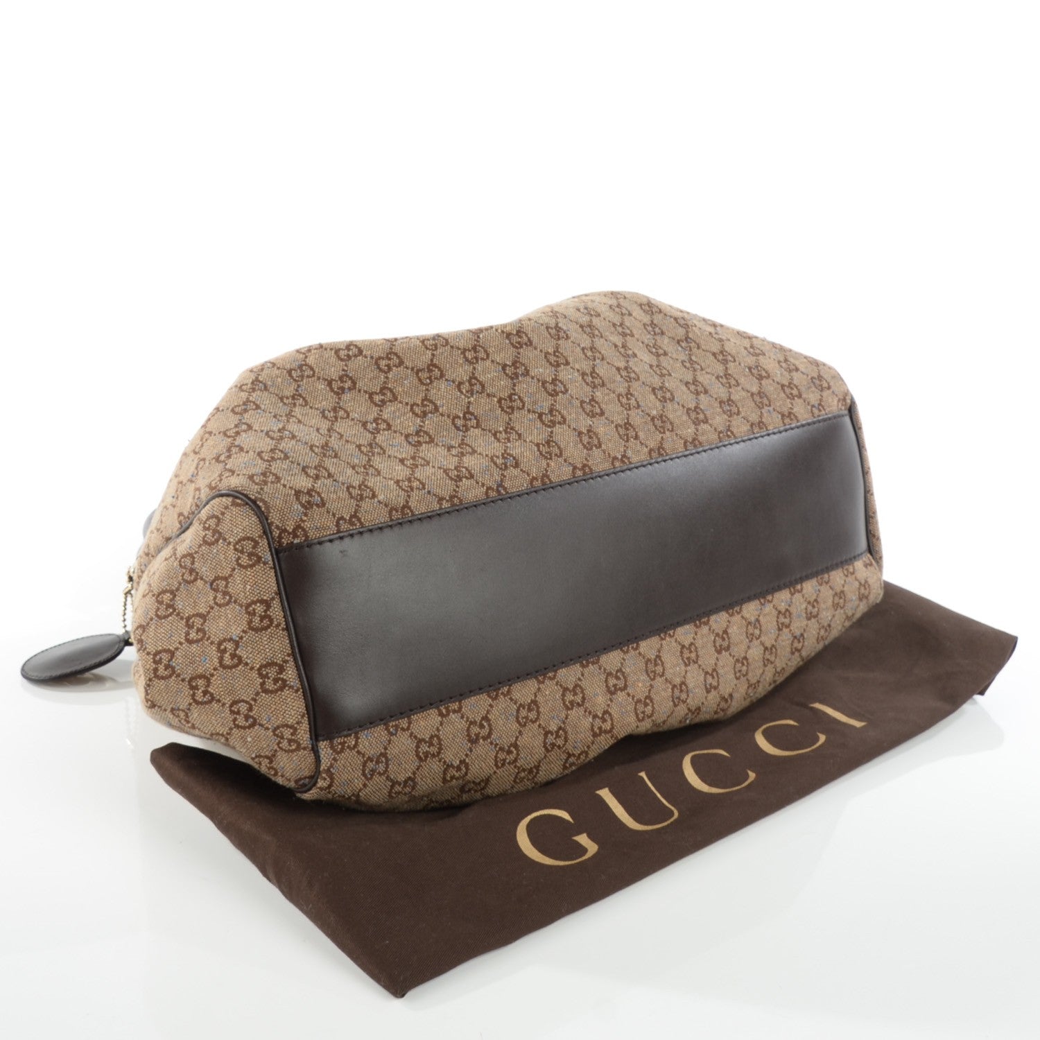 Gucci Monogram Large Sukey Tote Brown 4 of 7