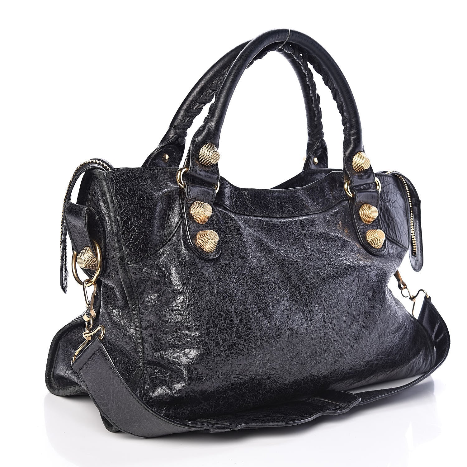 Balenciaga Agneau Giant 12 Gold Hardware City Black 3 of 12