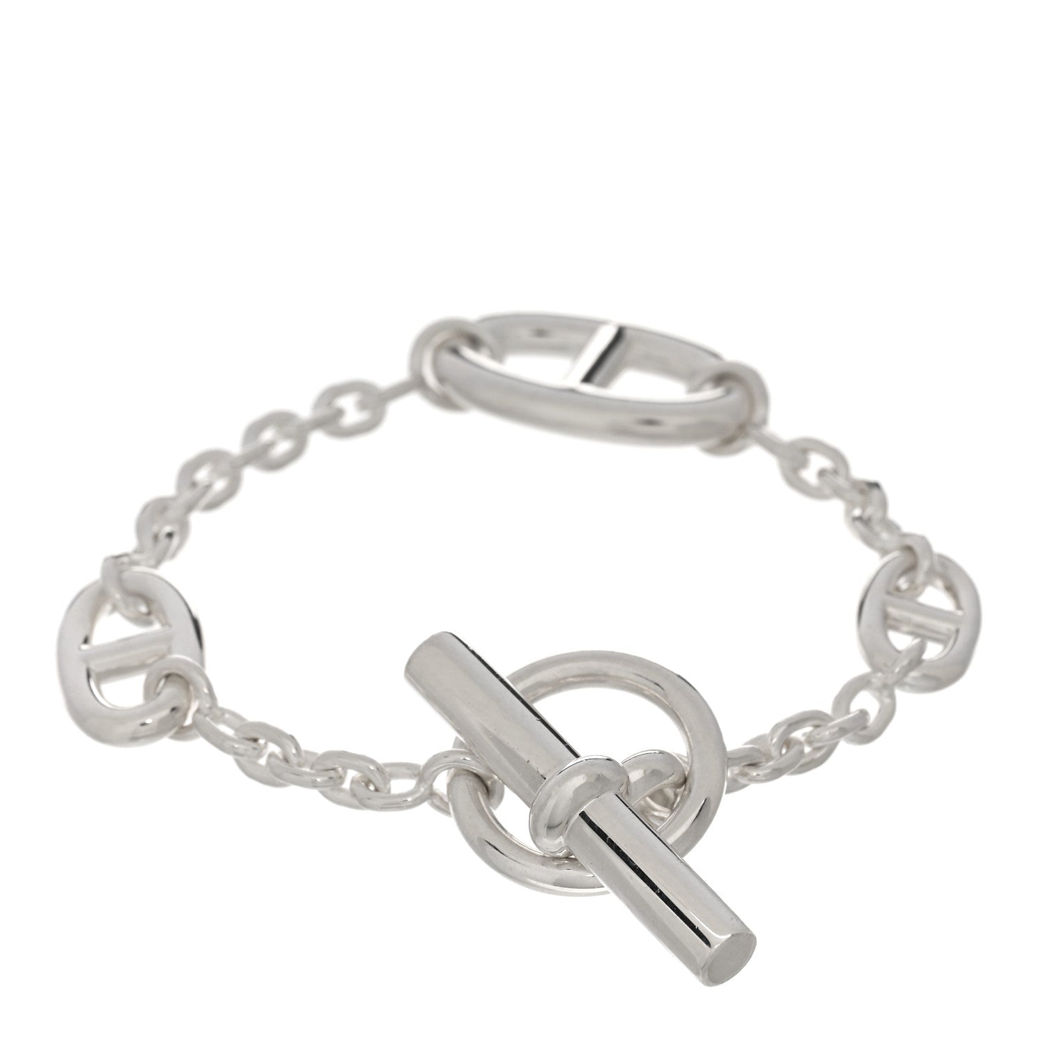 Hermes Sterling Silver Farandole Bracelet SH 2 of 4