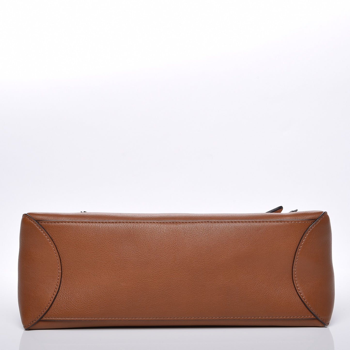 Calfskin Medium Faye Day Shoulder Bag Caramel