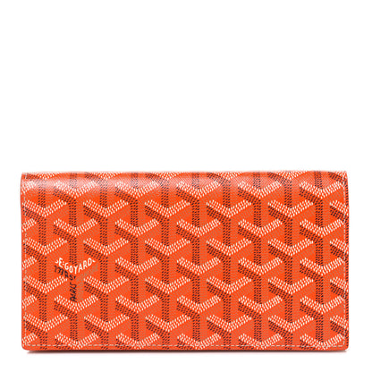 Goyard Goyardine Richelieu Wallet Orange 1 of 7