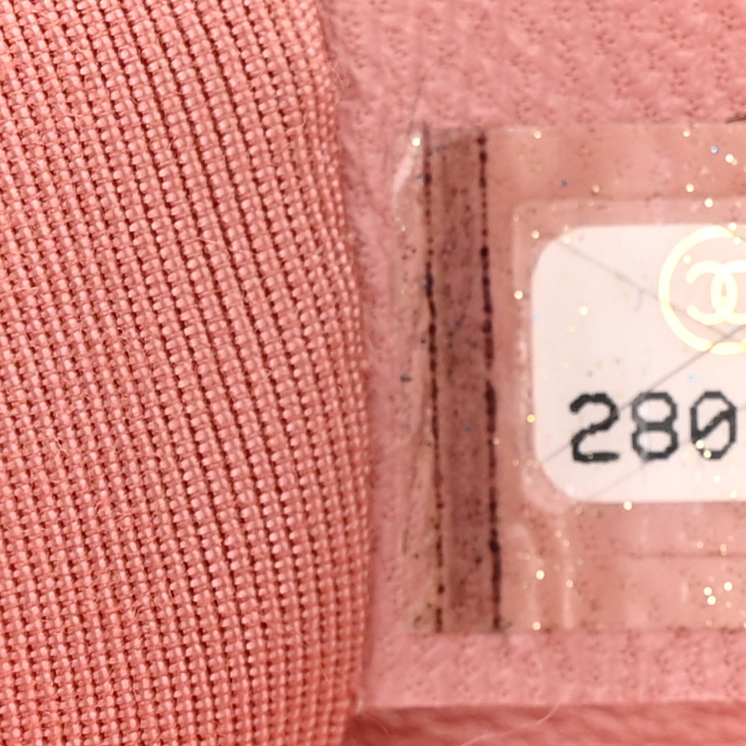 Chanel Tweed Medium Pearl Handle Flap Pink Beige Orange Ecru 7 of 10