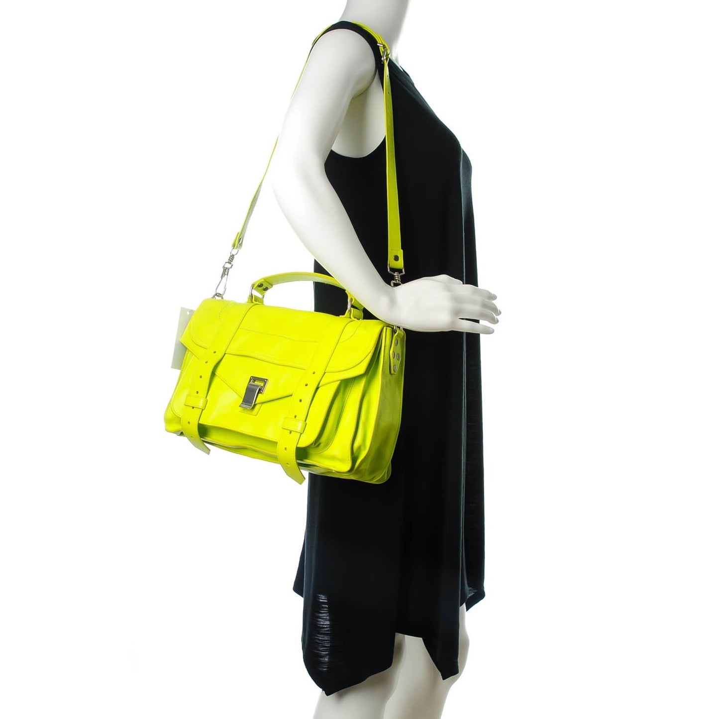 Lambskin Medium PS1 Satchel Sulfur