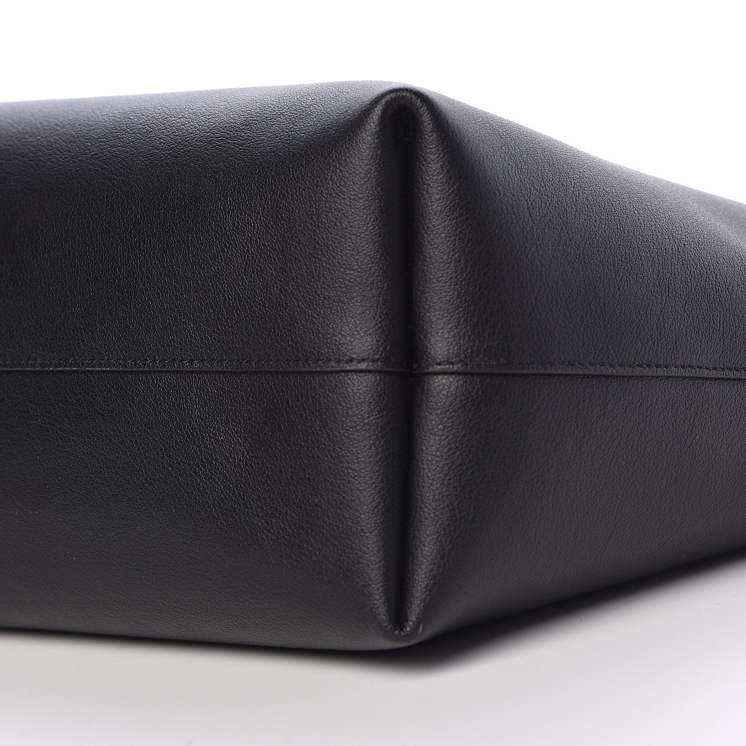 Saint Laurent Calfskin Large Shopping Tote Black 11 of 11