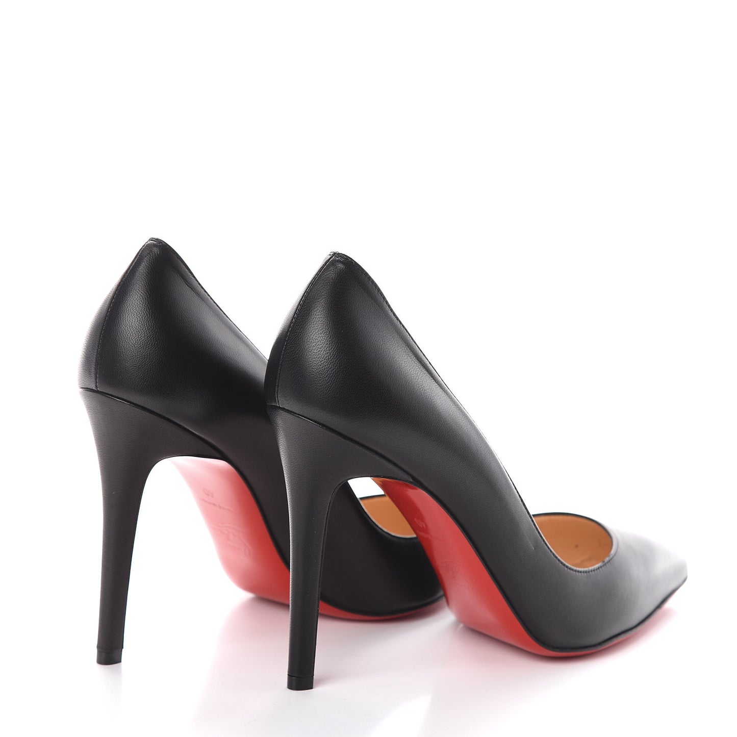 Shiny Nappa Pigalle 100 Pumps 40 Black