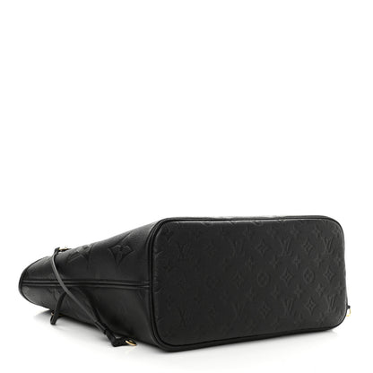 Louis Vuitton Empreinte Monogram Giant Neverfull MM Black 5 of 12