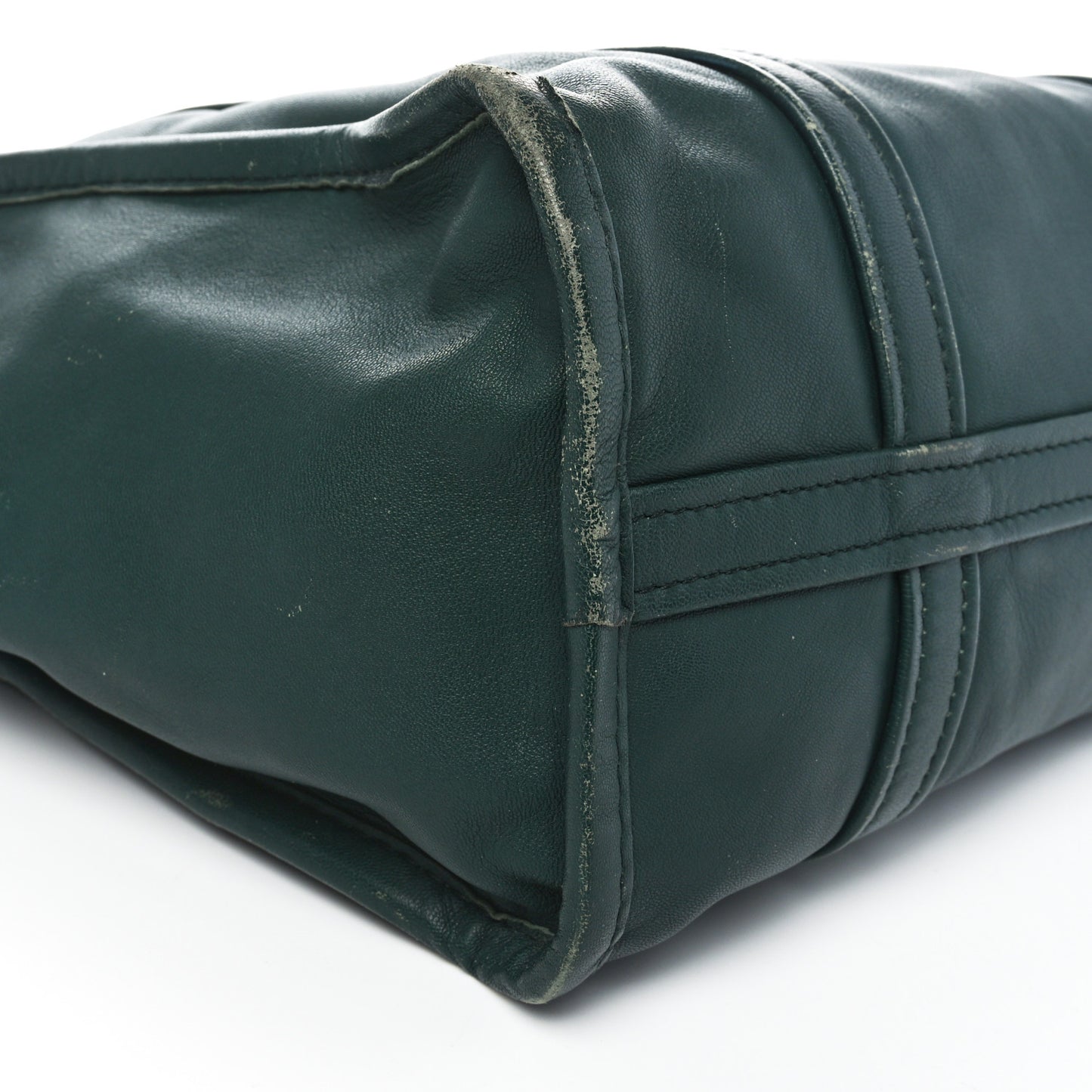 Agneau Small Bazar Shopper Tote Green