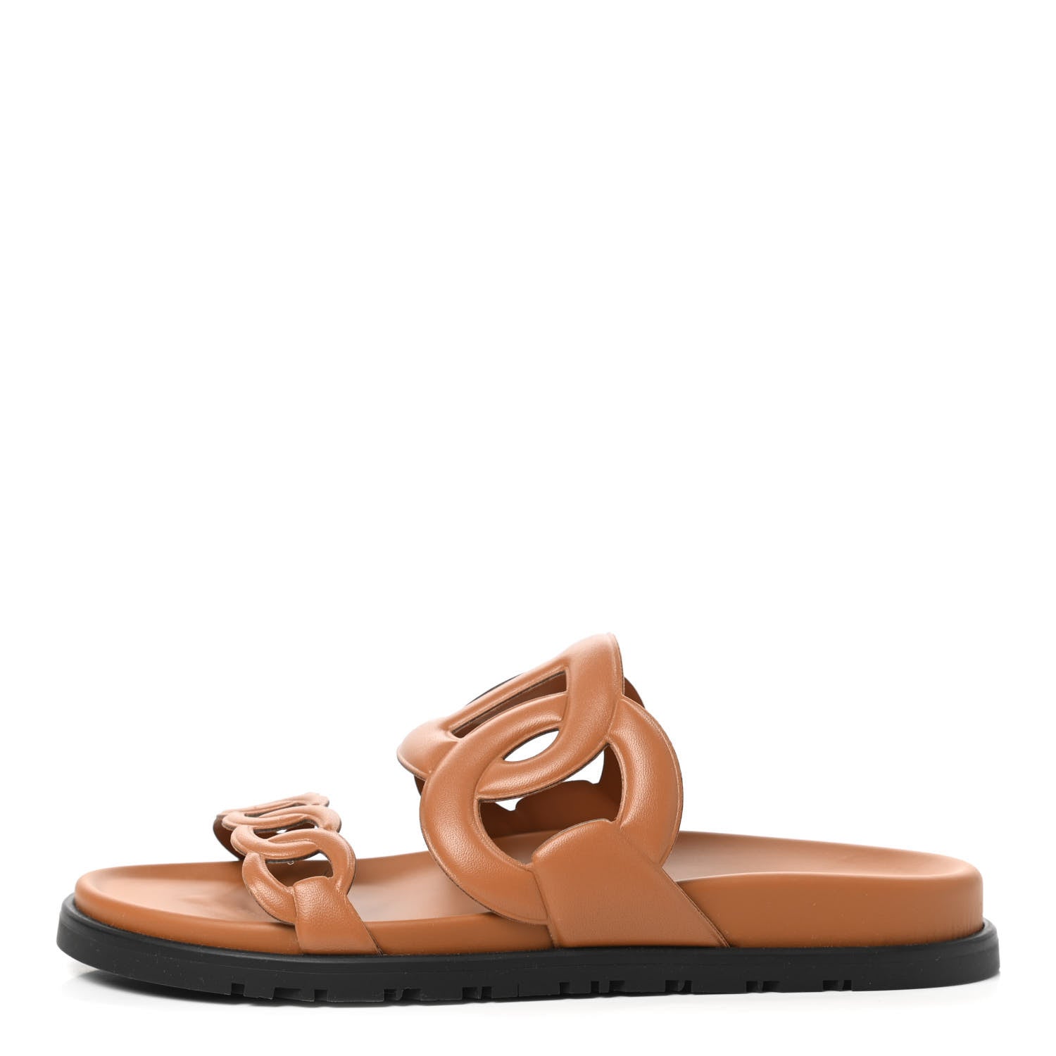 Hermes Nappa Extra Sandals 38 Naturel 1 of 8