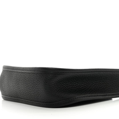 Hermes Taurillon Clemence Evelyne TPM Black 9 of 9