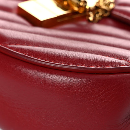 Chloe Calfskin Quilted Mini Drew Bijou Shoulder Bag Red 10 of 22