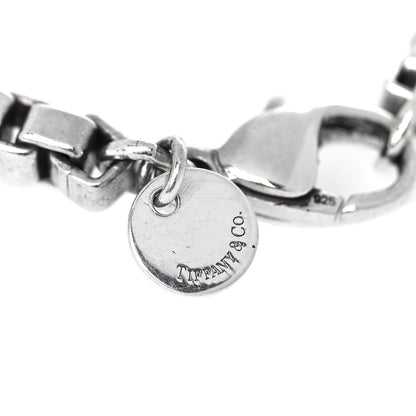 Tiffany Sterling Silver 4mm Venetian Link Bracelet 4 of 6