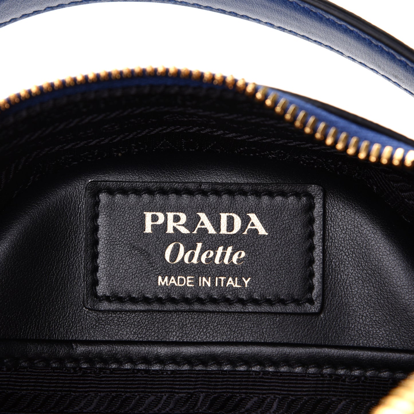 Saffiano Lux Mini Odette Backpack Bleuette