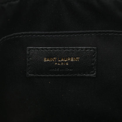 Saint Laurent Suede Matelasse Monogram Lou Camera Bag Cinnamon 6 of 10