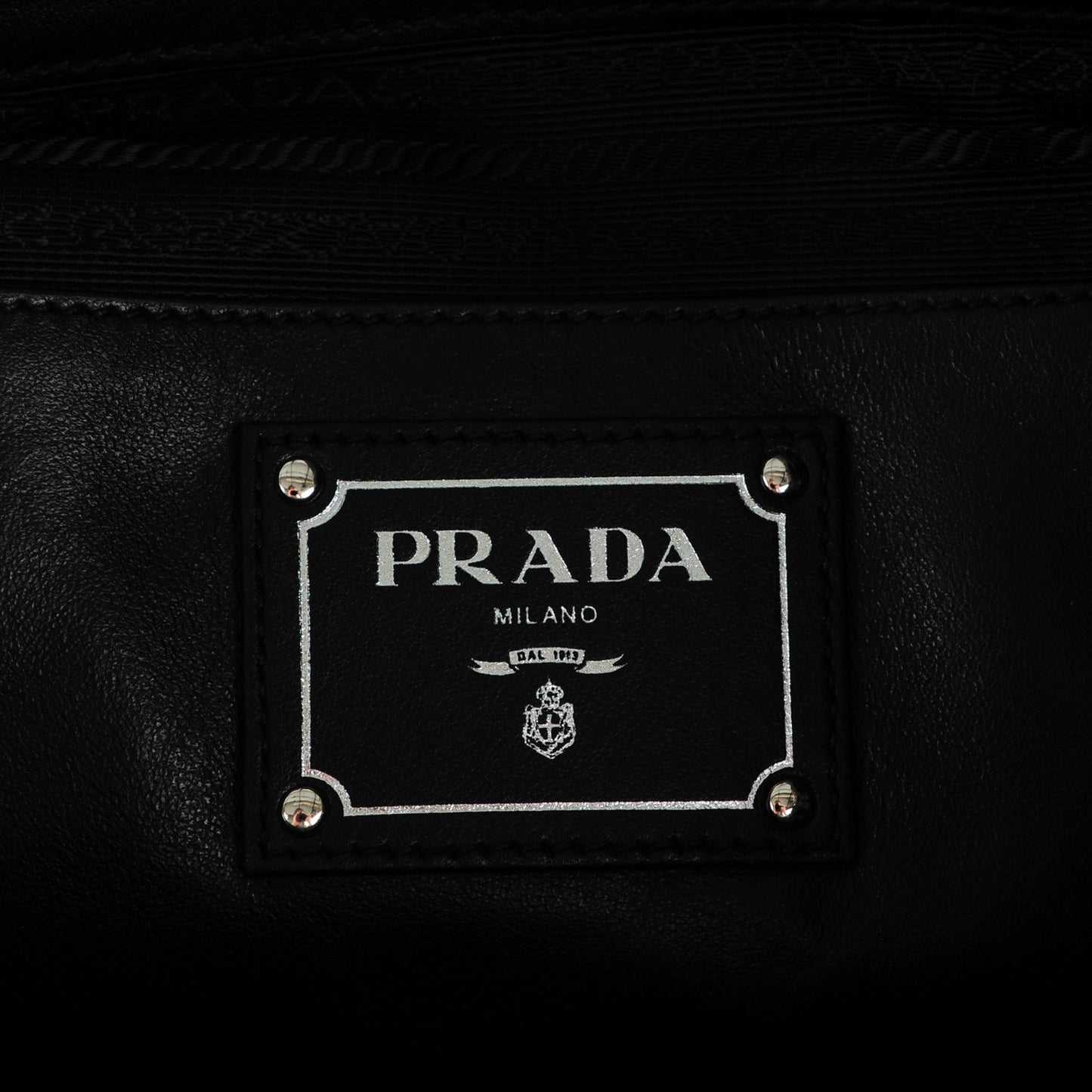 Soft Calf Shopping Tote Nero Black