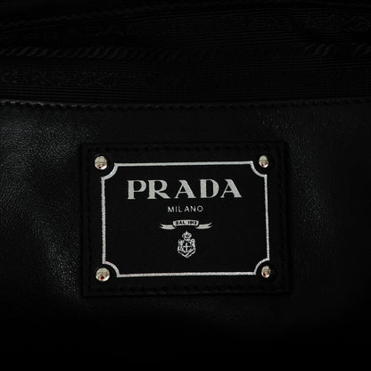 Prada Soft Calf Shopping Tote Nero Black 6 of 8