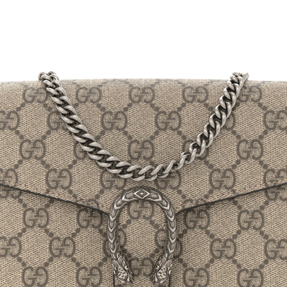 Gucci GG Supreme Monogram Mini Dionysus Chain Wallet Beige Taupe 8 of 10