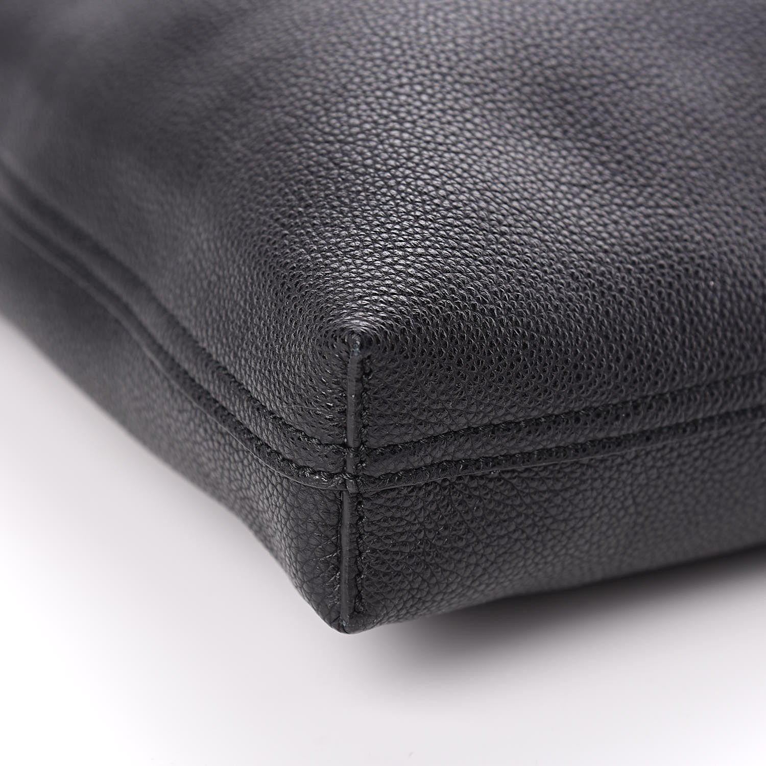 Gucci Calfskin Mens Logo Vertical Shopping Tote Black 5 of 11