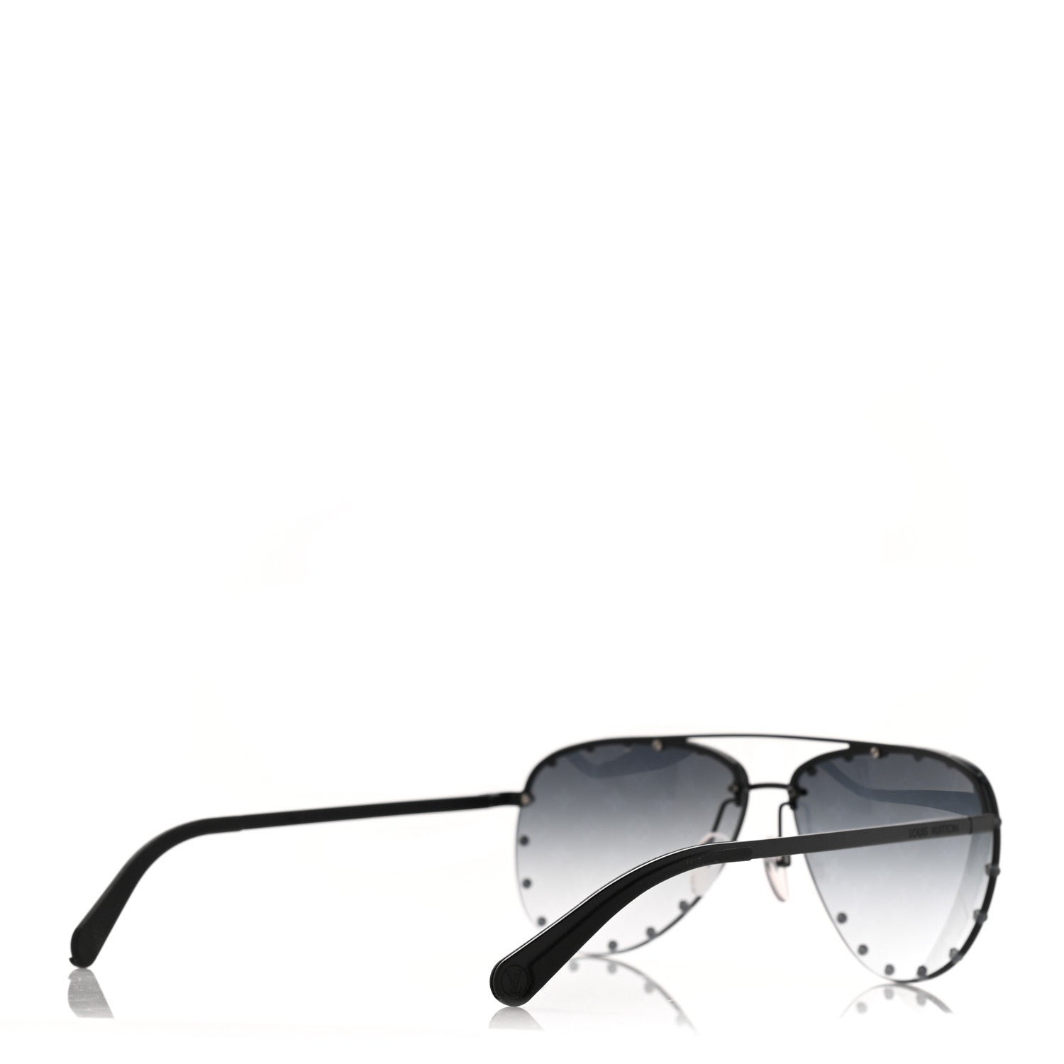Louis Vuitton The Party Aviator Gradient Z0971U Sunglasses Black 4 of 9