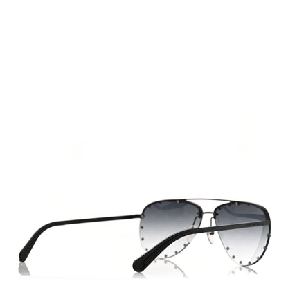 Louis Vuitton The Party Aviator Gradient Z0971U Sunglasses Black 4 of 9