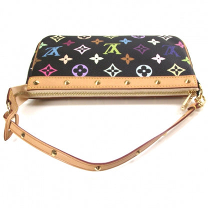 Louis Vuitton Monogram Multicolor Pochette Accessories Black 5 of 8