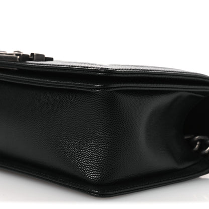 Chanel Caviar Quilted Medium Boy Flap Black 10 of 11