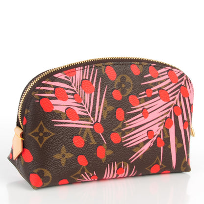 Louis Vuitton Monogram Jungle Dots Cosmetic Pouch Sugar Pink Poppy 2 of 6