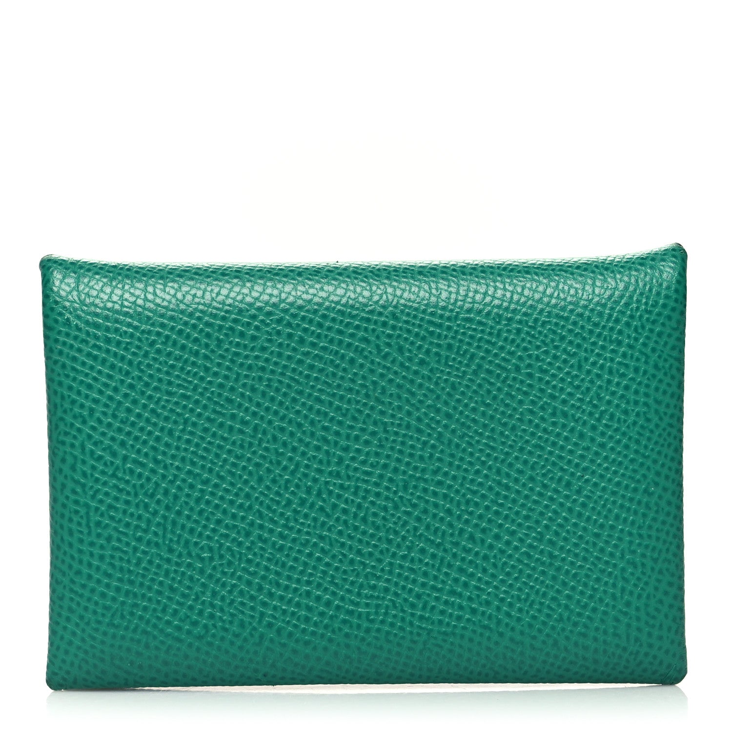 Hermes Epsom Calvi Card Case Vert Jade 1 of 10