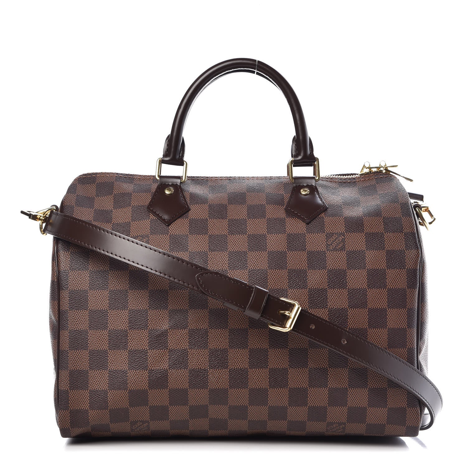Louis Vuitton Damier Ebene Speedy Bandouliere 30 1 of 10