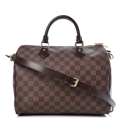 Louis Vuitton Damier Ebene Speedy Bandouliere 30 1 of 10