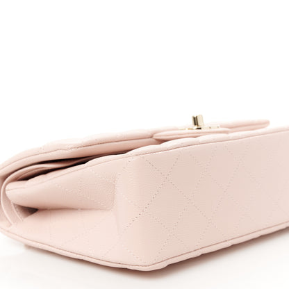 Chanel Caviar Quilted Small Double Flap Light Pink 11 of 13