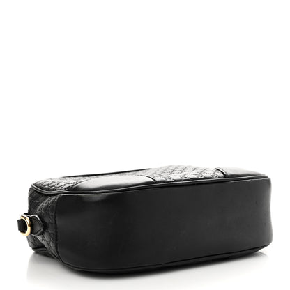 Gucci Microguccissima Mini Bree Messenger Bag Black 4 of 10