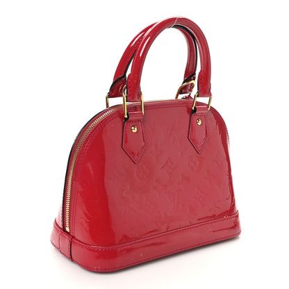 Louis Vuitton Vernis Alma BB Rose Indien 3 of 13