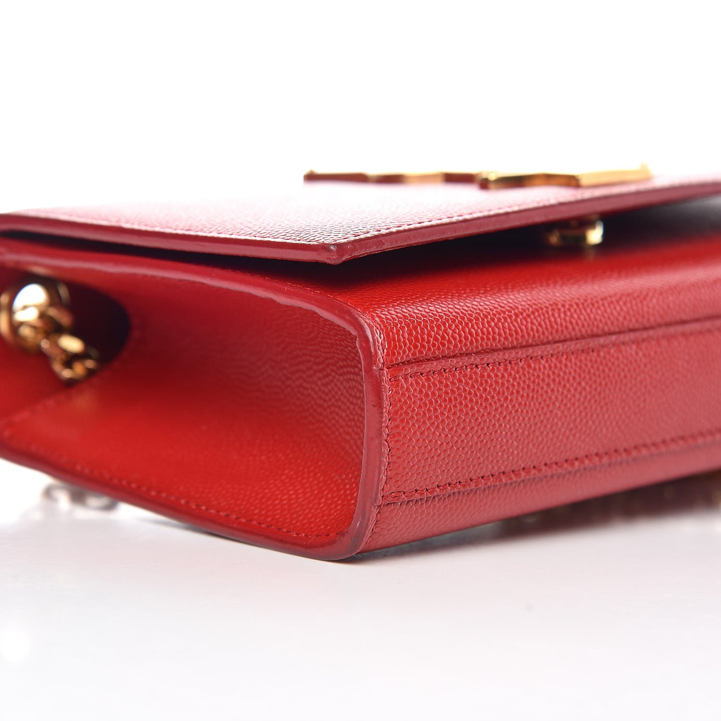 Grain De Poudre Small Monogram Kate Satchel Red