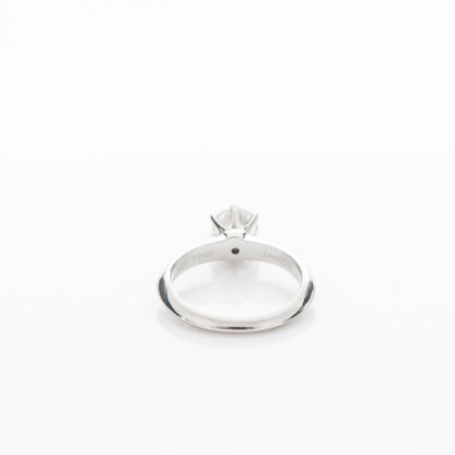 Tiffany Platinum Diamond .74ct Solitaire Engagement Ring 5 4 of 7