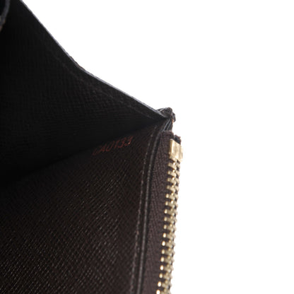Louis Vuitton Damier Ebene Emilie Wallet 7 of 8