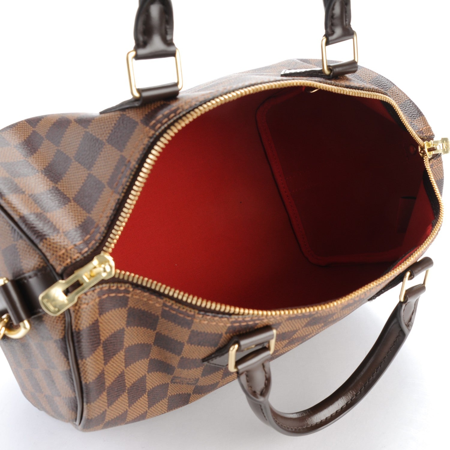 Louis Vuitton Damier Ebene Speedy Bandouliere 30 5 of 7