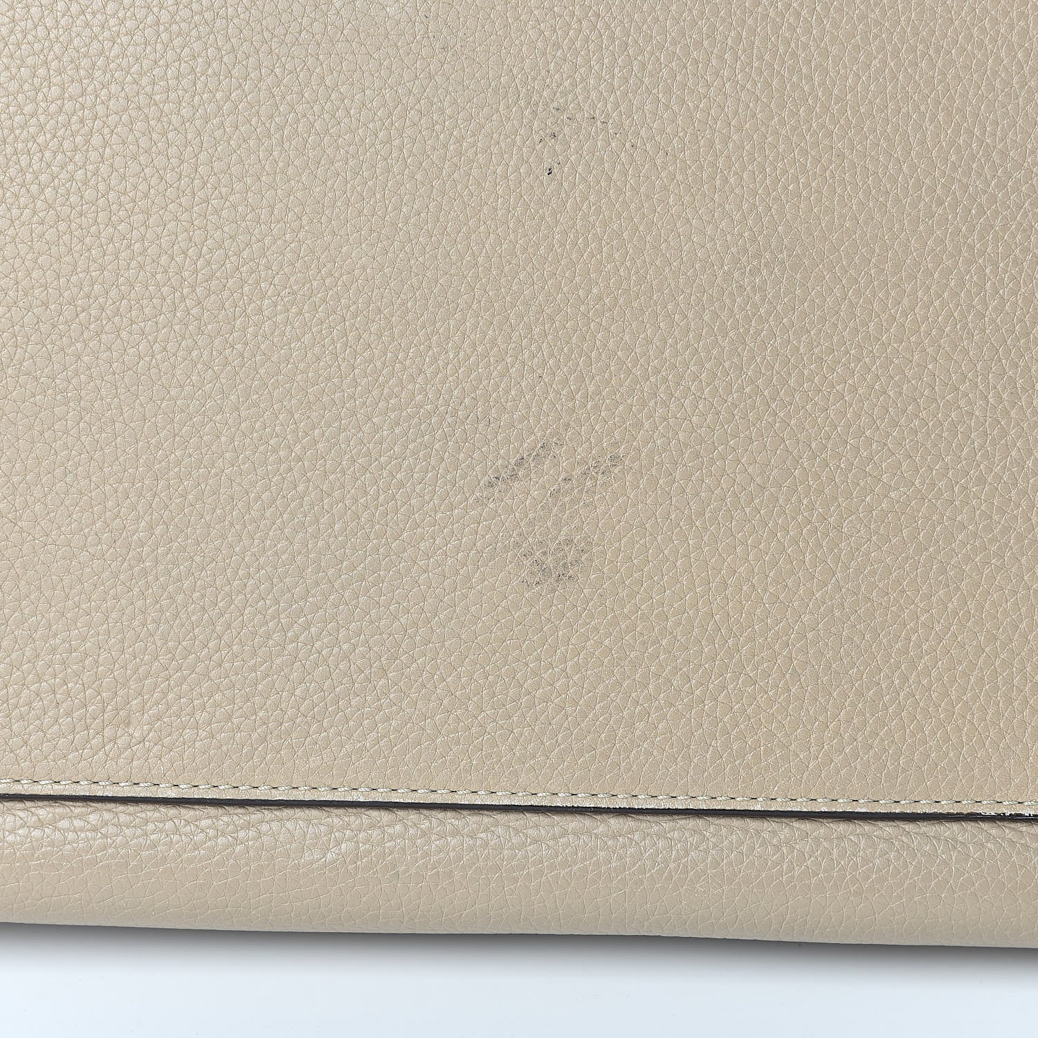 Celine Drummed Calfskin Suede Large Trapeze Dune 17 of 18
