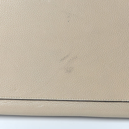 Celine Drummed Calfskin Suede Large Trapeze Dune 17 of 18
