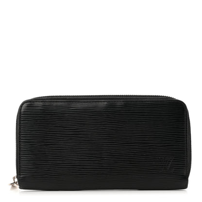Louis Vuitton Epi Zippy Wallet Black 1 of 7