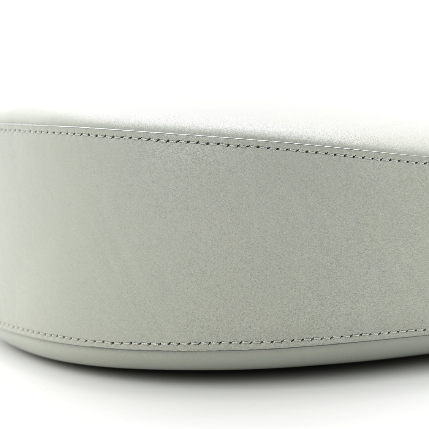 Satin Calfskin Jacquard Luna Bag Ash Grey