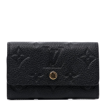 Louis Vuitton Empreinte Multicles 6 Key Holder Black 1 of 4