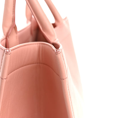 Christian Dior Gradient Smooth Calfskin Embossed Medium Book Tote Pink 12 of 14