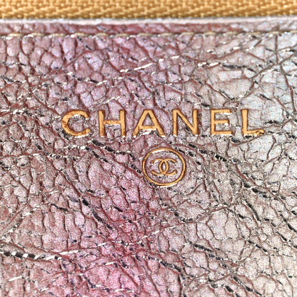 Chanel Metallic Goatskin Quilted 2.55 Reissue Wallet on Chain WOC Multicolor 6 of 12