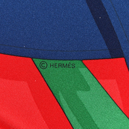 Hermes Silk Grand Manege Detail Scarf 90 3 of 5