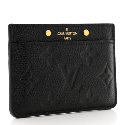 Louis Vuitton Empreinte Card Holder Black 3 of 6